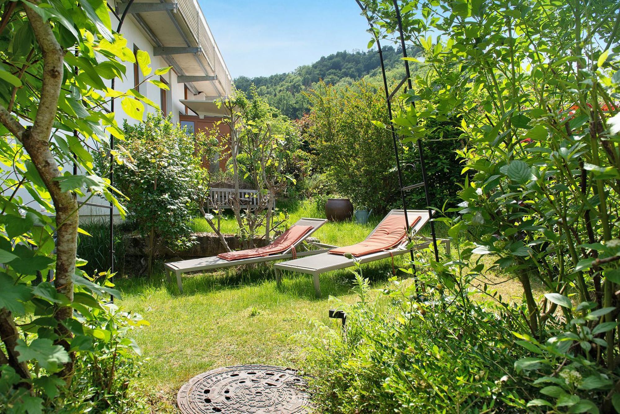 Ferienwohnungen Im Rosengarten ボートマン・ルートヴィヒスハーフェン エクステリア 写真